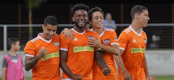 Michael Salazar debuts with the Houston Dynamo in US Open Cup